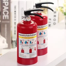 Criativo caixa de dinheiro cofre cofrinho extintor de Incêndio decorações de Plástico Decoração piggy mealheiro presente banco tirelire