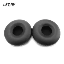 LEORY/1 пара сменных амбушюров для наушников JBL Synchros E40BT E40 из искусственной кожи, черные/белые