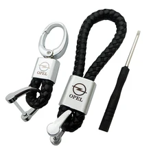 Кожаный Автомобильный Брелок-держатель автомобильная светодиодная лампа Zafira a b Astra h g j k f Mokka Corsa b c d Vectra автомобильные аксессуары