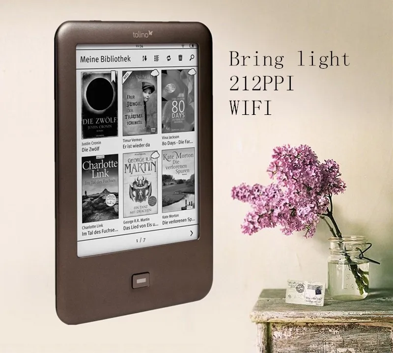Tolino Shine 1 eBook reader WIFI e ink ebook reader 4GB e