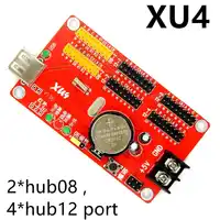 free shipping XU4 USB / U-key control card 2048*32,1024*64 pixels support for P10,F3.75,F5.0,p16,p13.33,p20 LED sign display