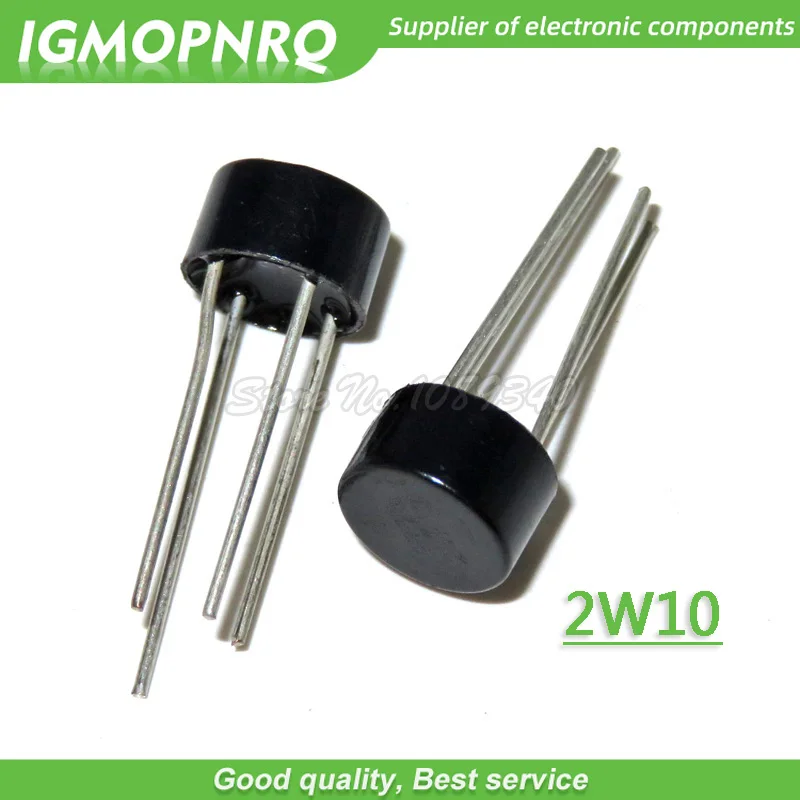 Мостовые выпрямители 2W10 DIP 2A 1000 В 10 шт. 1 А новинка оригинал|rectifier bridge|100 pcs10 pcs |