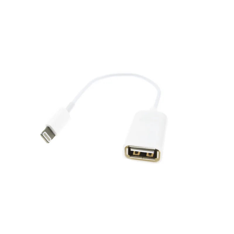 USB 2 узла до 8-Pin Камера Комплект для подключения адаптера OTG кабель для IPad Air 4 свяжитесь с нами