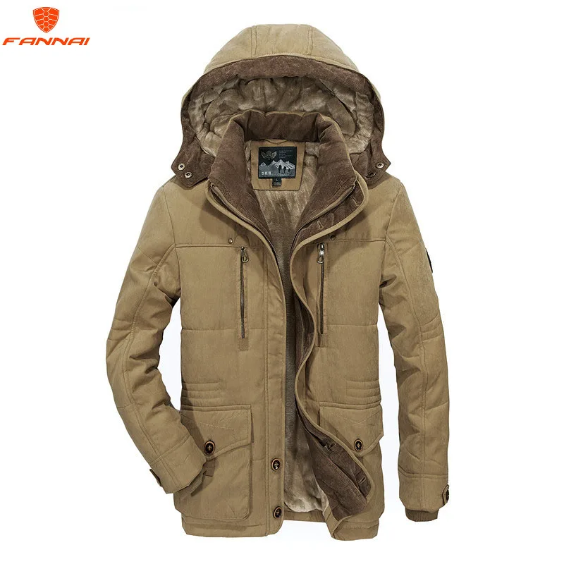 

Winter Men Jacket Large Size L-6XL Warm Outwear Winter Jacket Men Windproof Hood Men Jacket Warm Men Parkas