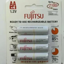 Fujitsu 1900mah FDK HR6 аккумуляторная батарея 14500 4 ячейки/карты AA комбинация на заказ HR3UTC