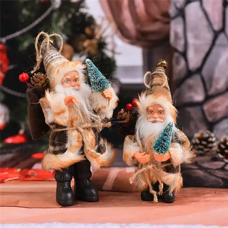 2019 Christmas New Year christmas ornaments for tree Christmas Tree Decor Candy Bag Ornaments Xmas Decor Santa Claus #2o22#f (3)