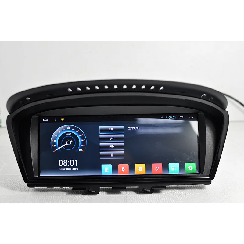 Discount Aoluoya Quad Core RAM 2G Android 7.1 Car Radio DVD GPS Navigation multimedia For BMW 5 Series E60 E61 E63 E64 2003-2010 WIFI 3G 4