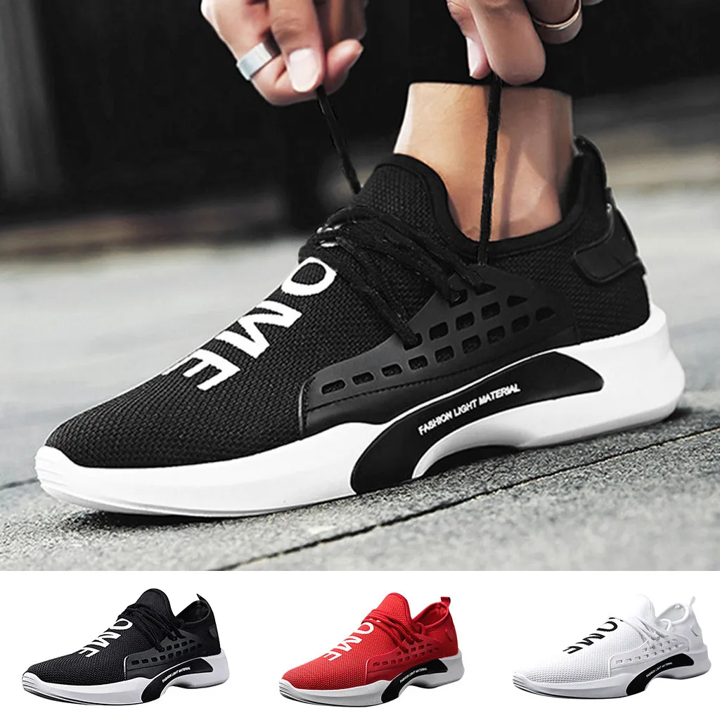 

Men's And Women Comfortable Leisure Mesh Beathing Athletic Sneakers Shoes Lightweight Running Shoes Fashion Hand-Woven