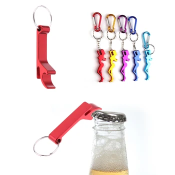 

1PC Keychain Bottle Opener Aluminum Alloy Beer Bottle Opener Jar Beer Opener Multifunctional Drinking Accessories