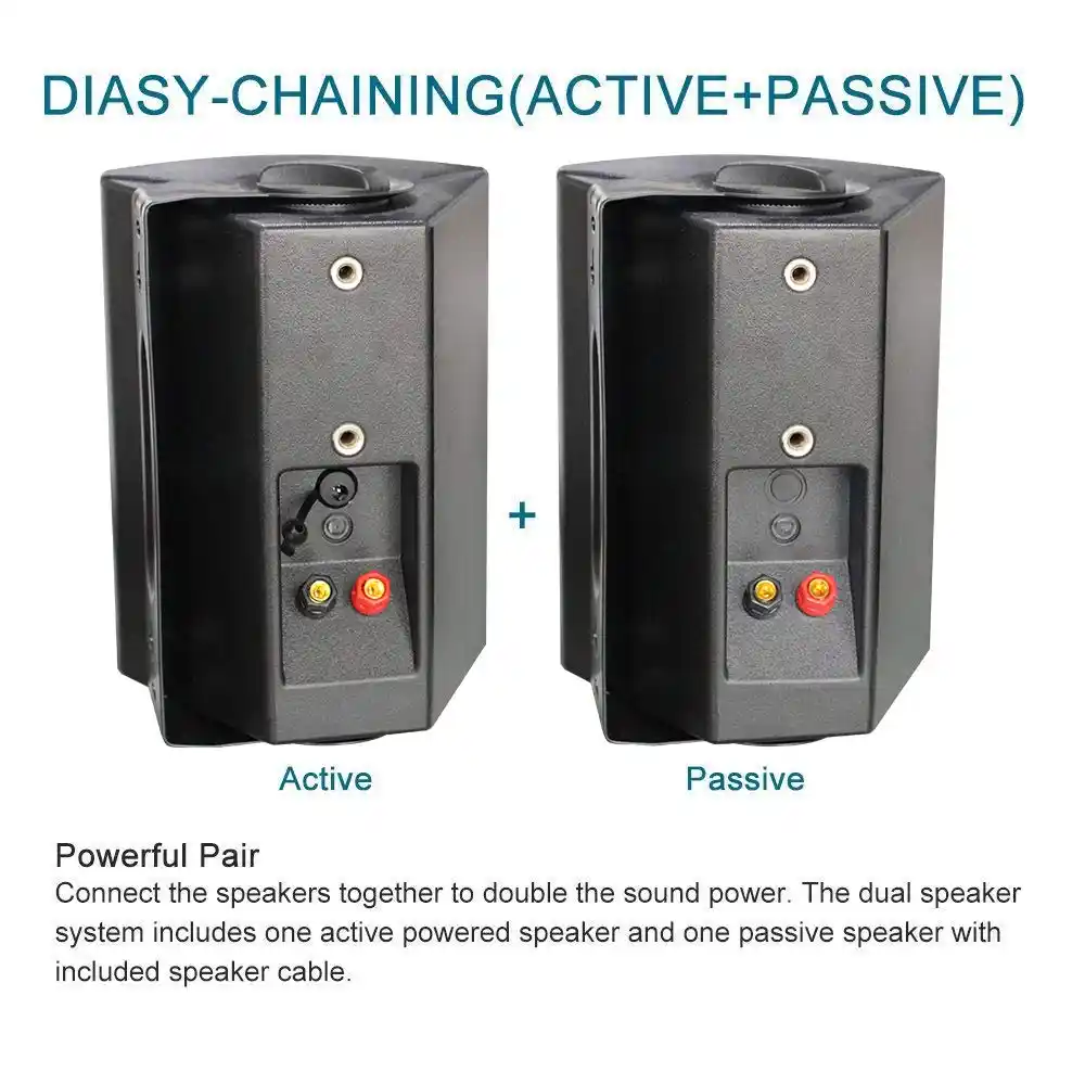 marine powered speakers