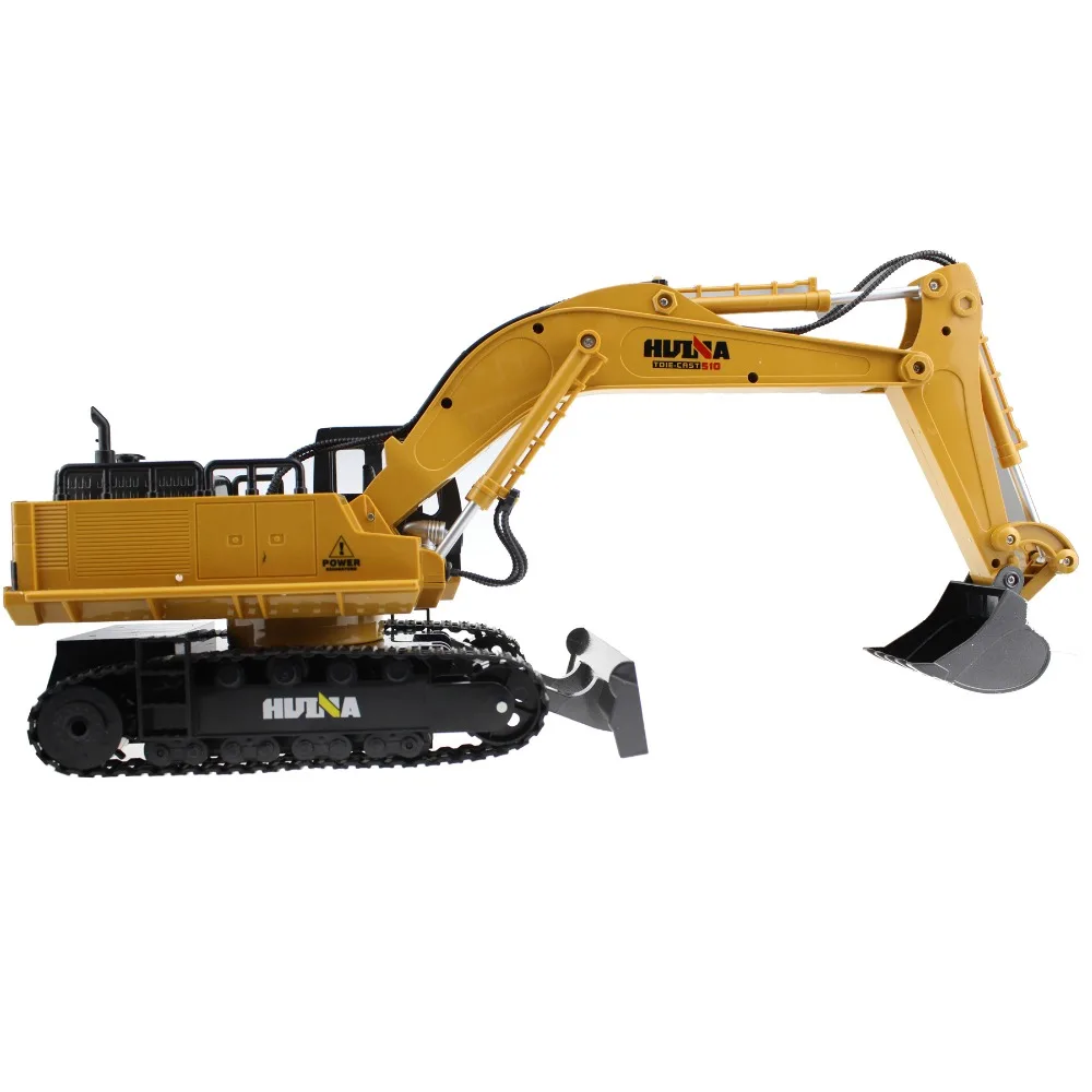 Радиоуправляемый грузовик 11CH экскаватор сплав 2 4 г Backhoes бульдозер пульт