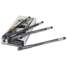 Доступный 120 шт. 0.5 мм трубки иглы финансовые выбросов углерода черные чернила ручки