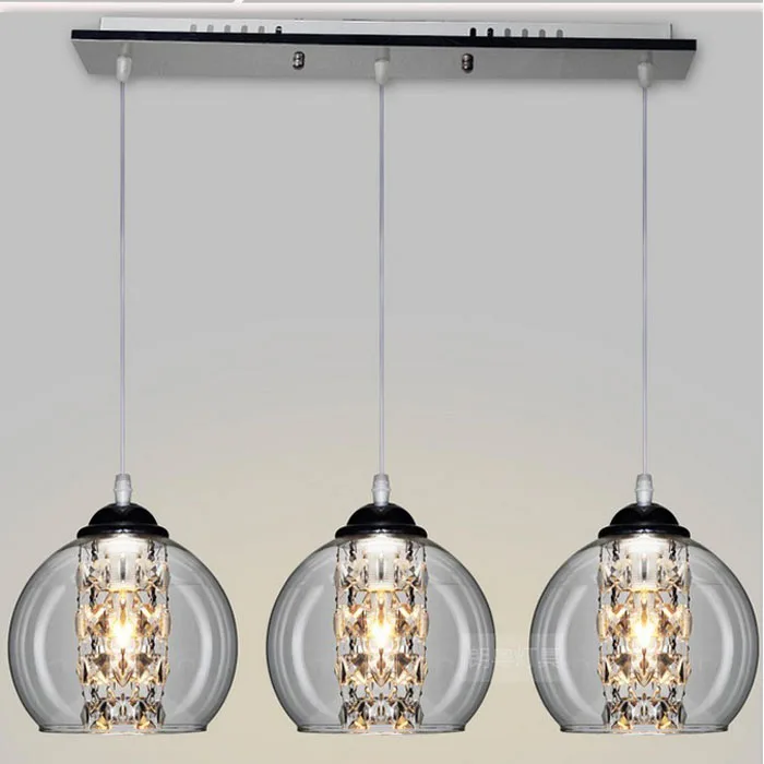 

Post-modern Creative DIY Glass Led E27 Pendant Light For Living Room Bedroom Dining Room