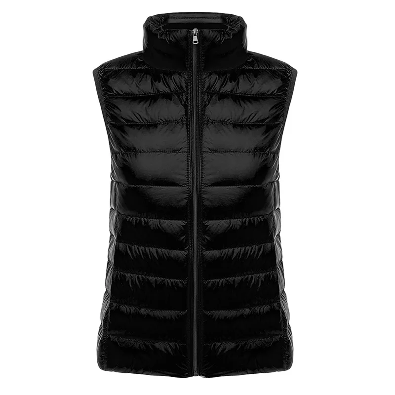 Kostlich New Arrival Autumn Vest Coat Women Ultra Light Sleeveless Jacket Waistcoat Warm Winter Vest Outwear Plus Size Clothing (23)