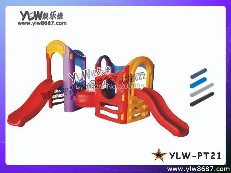 US $399.00 combination indoor toys slides for kidsamusement plastic toyskindergarten kid toysindoor playground park