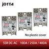 SSR -10DA/25DA/ 40DA DC контроль AC SSR белый корпус Однофазное твердотельное реле без пластиковой крышки ► Фото 1/5