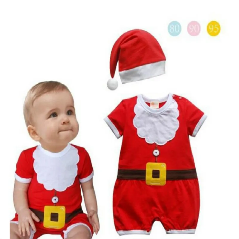 

JP-036 Retail baby christmas rompers newborn boy girls romper infant clothing baby clothes baby new year costumes for kids