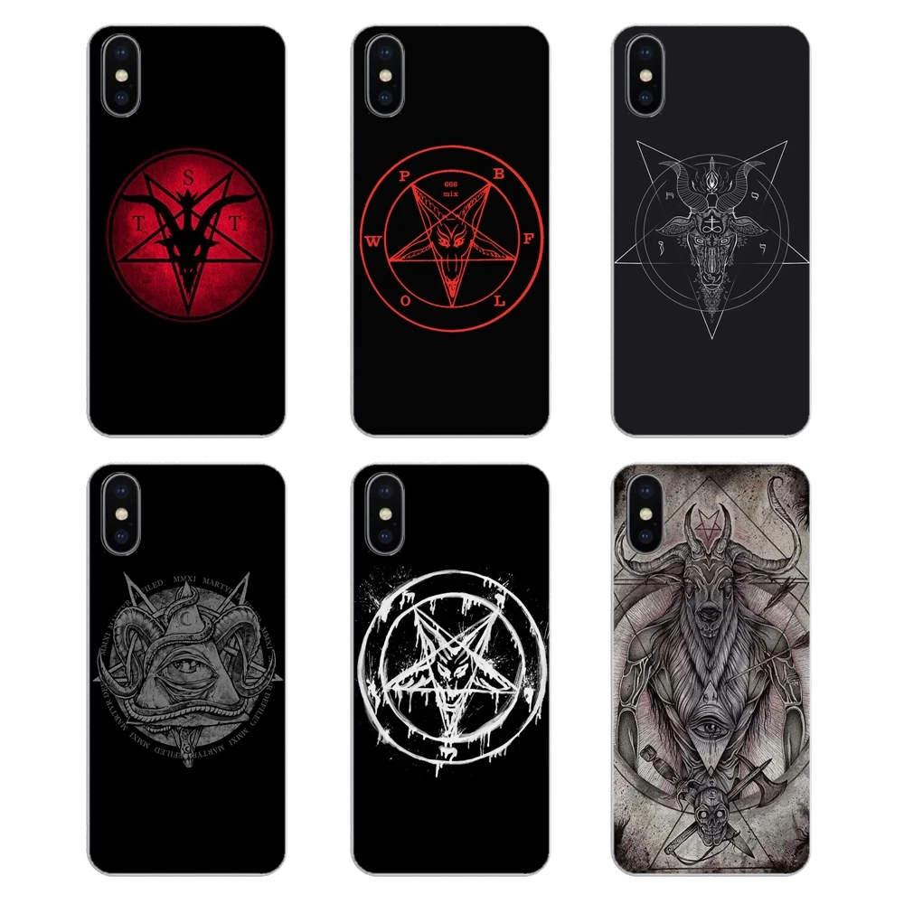Чехол Killstar Satan Say Meow с черепом пентаграммой оккультным злом для Huawei Honor 8 8C 8X 9 10 7A 7C