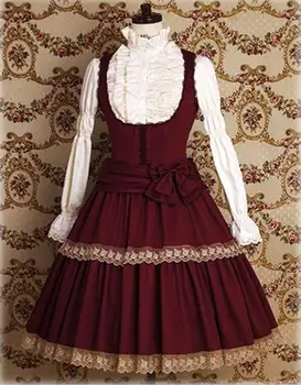

Lolita Dress Noble Temperament Japanese Style Princess Dress Party Ball Dress Lolita Cosplay Costume Free Shipping