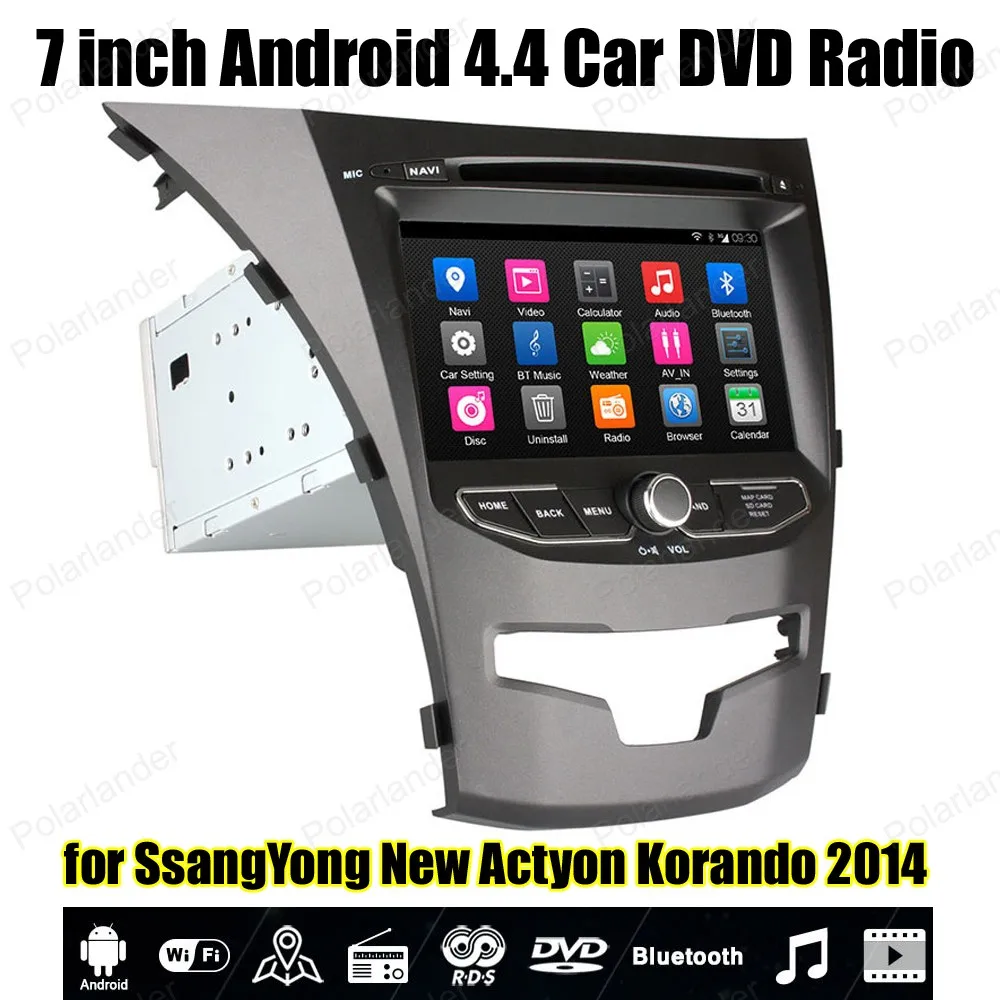 Android4 4 Car DVD Support font b TPMS b font GPS DAB OBDII DVR BT 3G