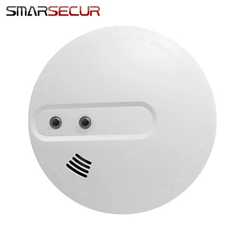 

Fire Protection 433MHz Smoke Detector Wireless White Color Smoke Sensor alarm fire For H6 GSM/Wifi Alarm System