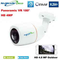 Best открытый VR 180 градусов панорамный рыбий глаз 4.0MP IP Камера Ночное видение kamera приложение Remote Управление P2P IP-сети onvif