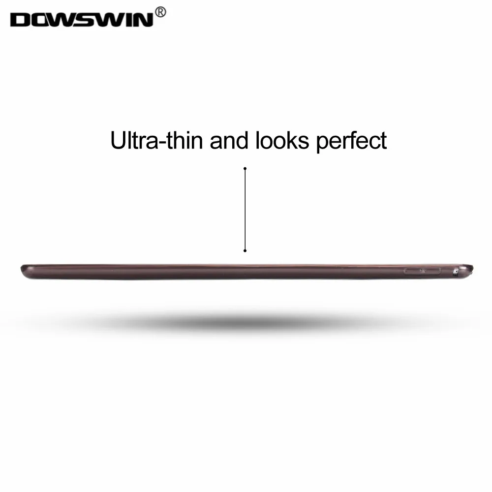 DOWSWIN 2017 Новый чехол для iPad Pro 12 9 мягкий прозрачный и ТПУ защитный дюйма 2015