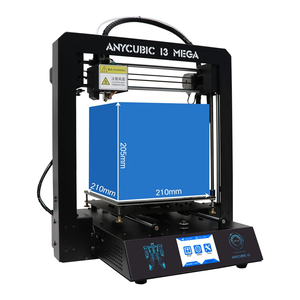 Anycubic 3D printer impresora 3d I3 Mega full metal imprimante 3d High Precision Patented Lattice Platform 3d printer kit (26)