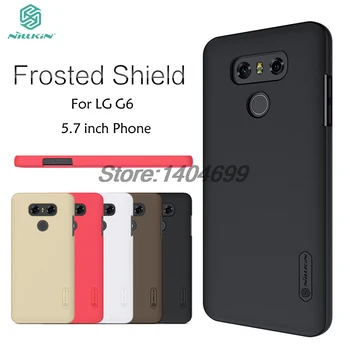 

sFor LG G6 Case Nillkin Frosted Shield Hard Armor PC Back Cover Case For LG G6