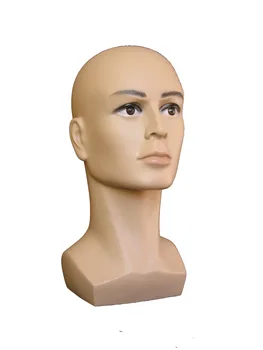 

New Man Mannequin Manikin Head Hilarious Mould Show Stand Model Cosmetology men's head model Free shipping ALUM0001