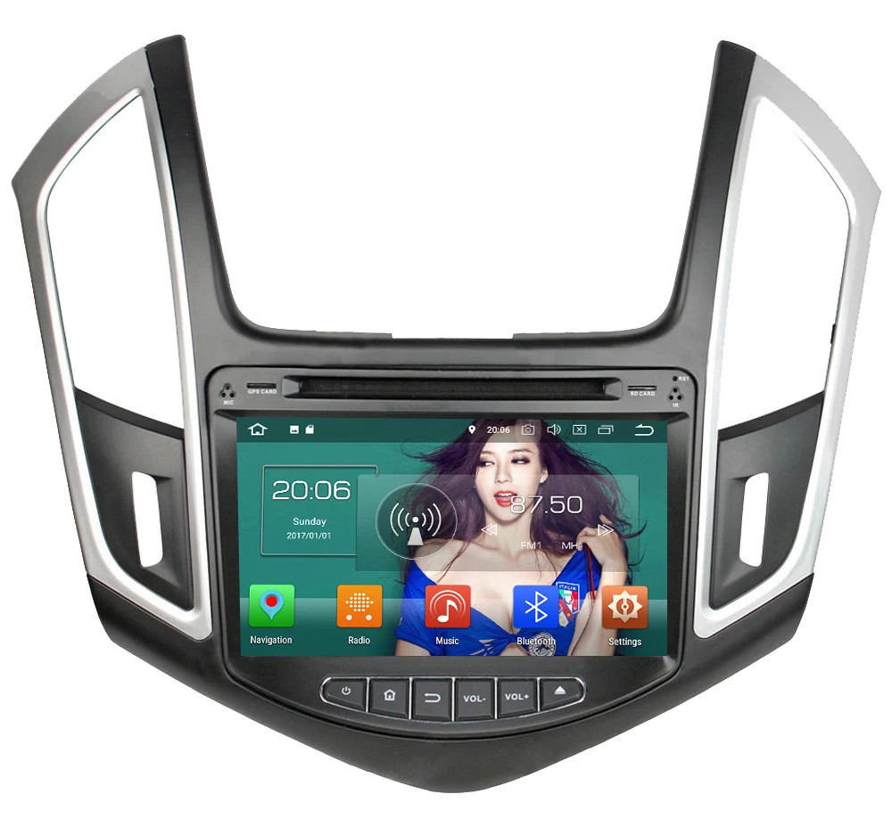 KLYDE " Android 8,0 4G WI-FI Octa Core PX5 4 Гб Оперативная память 32 GB Встроенная память Автомобильный мультимедийный DVD плеер радио для Chevrolet Cruze 2013