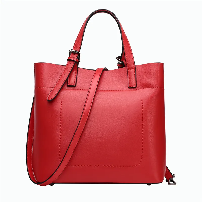 

Nesitu Split Leather Red Black Grey Khaki Purple Luxury Small Woman Handbags Women Messenger Bags Shoulder Bag Totes #M0775