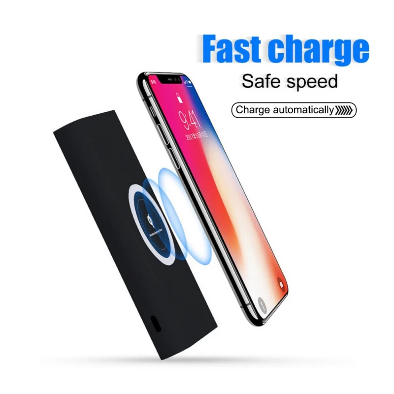 

3 in 1 Qi Wireless Charger 10000mAh Power Bank Fast Charging For iPhone X 8 Plus Samsung Note 8 S9 Xiaomi Portable Powerbank