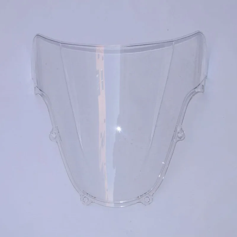 Прозрачный 5 цветов лобовое стекло для 2001 2002 2003 Suzuki GSXR600 GSXR750 GSX-R 600/750 K1 Экран Double bubble спереди Аксессуары для мотоциклов - Цвет: Прозрачный