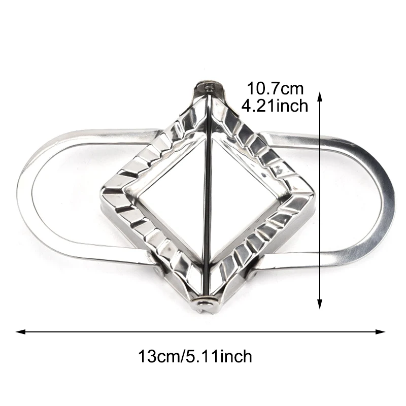 Wulekue 1PCS Stainless Steel Dumpling Maker Wraper Dough Kitchen Cooking Tool Wulekue 1PCS Stainless Steel Dumpling Maker Wraper Dough Kitchen Cooking Tool