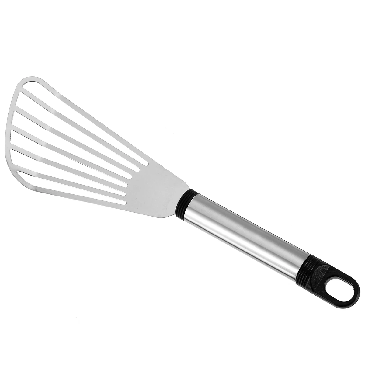 1pc Stainless Steel Flat Fish Slice Fish Frying Turner Spatula Leaky Shovel Home Kitchen Cooking Tool