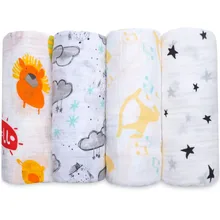 Новые хлопковые детские одеяла для новорожденных, мягкая муслиновая Пеленка, шарф для кормления, детское банное полотенце, аксессуары для коляски для маленьких мальчиков и девочек
