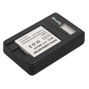 

PROBTY 1Pcs NB-4L NB 4L NB4L Li-ion Battery + LCD USB Charger For Canon IXUS 60 65 80 75 100 I20 110 115 120 130 IS 117 220 225