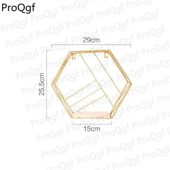 

Prodgf 1Pcs A Set Iron Wall Decoration Shelf
