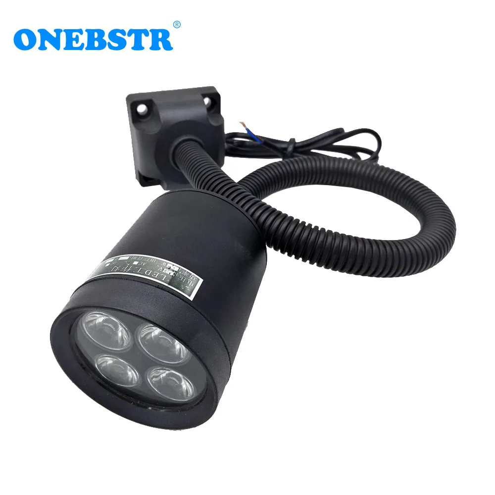 HNTD TD03 4W 110V 220VAC Auminum Shell LED Machine Work Light Soft Rod
