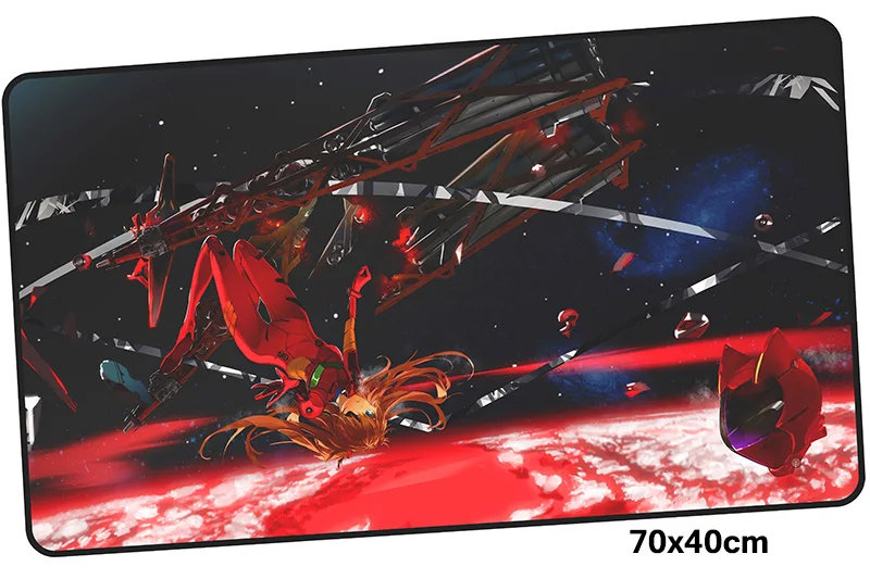 Evangelion Коврик для мыши геймер 700x400 мм notbook коврик для мыши большой игровой коврик для мыши большой коврик для мыши ПК настольный коврик для мыши - Цвет: Size 700x400X2MM