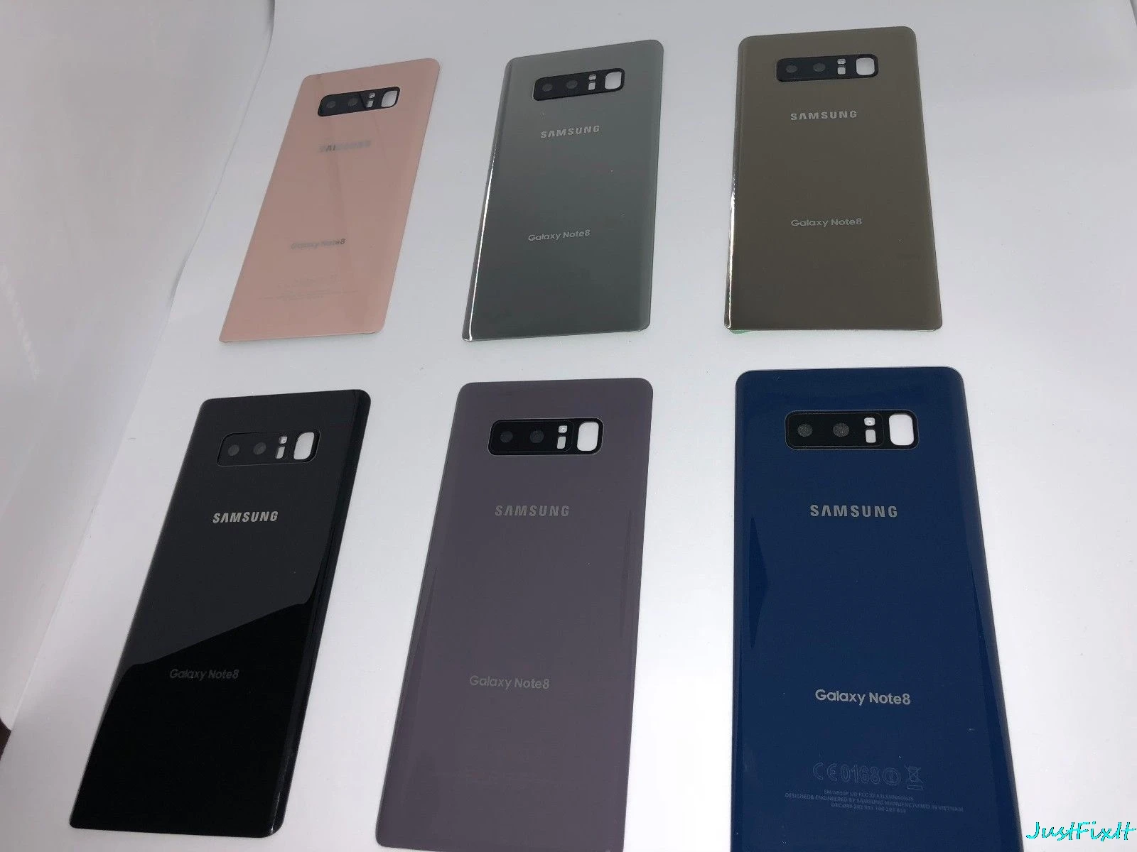 

Replace Battery Cover For SAMSUNG Galaxy Note 8 N950 Back Battery Cover Door Rear Glass Housing Case