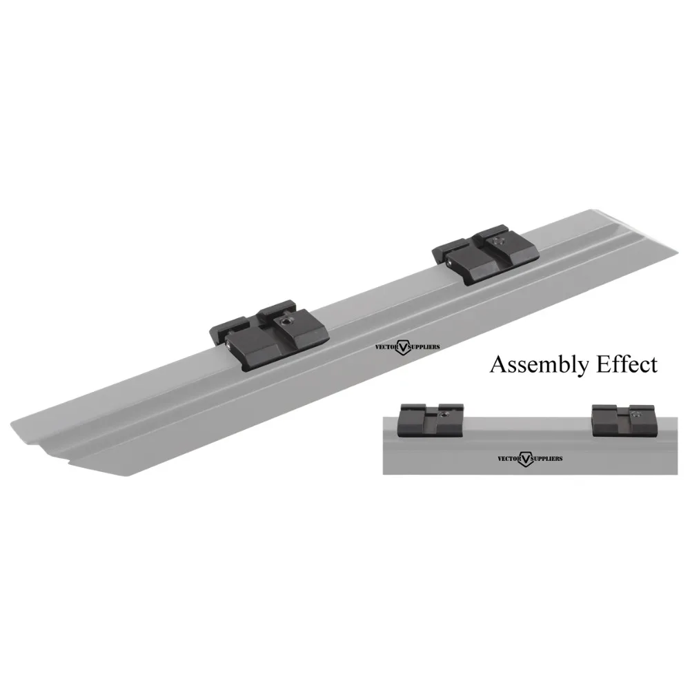 Vector Optics 1 пара 3/8 '' 11 мм ласточкиной хвостик до 7/8'' 21 Вивер крепление адаптер