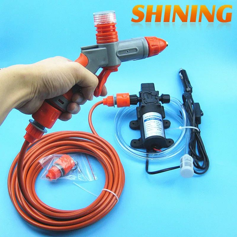 Моечная машина с двумя пистолетами (обычный водяной пистолет + для пены)