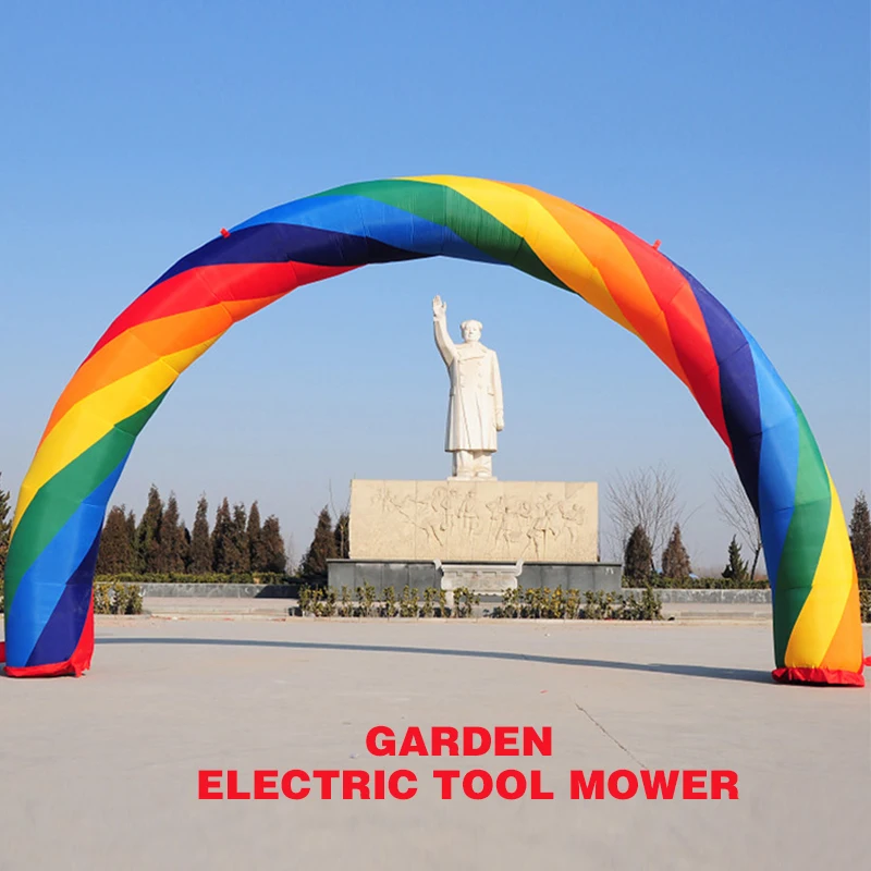 

6 m + send blower Inflatable rainbow arch advertising party supplies / inflatable arch / event decorations