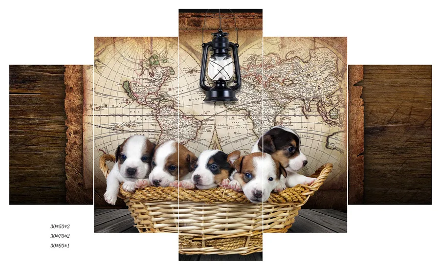 CUTE DOG ANIMALS ART HUGE WALL GIANT POSTER