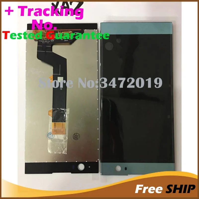 Tested 5.2" For Sony Xperia XA2 LCD H4133 H4131 H4132 Display +Touch Screen Glass lens Digitizer Assembly +Track No.1pc | Мобильные
