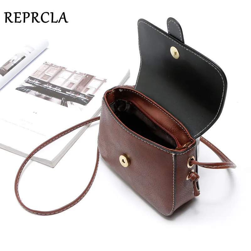 REPRCLA New Arrivals Women Bags Small Vintage Shoulder Bag Pu Leather Women Messenger Bags Crossbody Designer Ladies Bag REPRCLA New Arrivals Women Bags Small Vintage Shoulder Bag Pu Leather Women Messenger Bags Crossbody Designer Ladies Bag