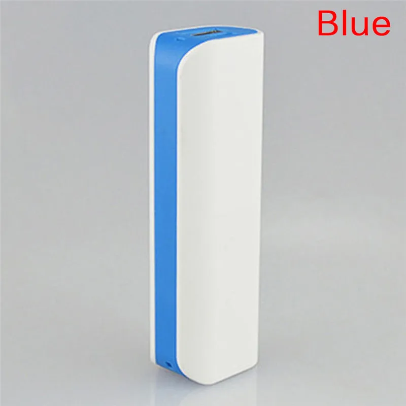 المحمولة أدى Pover قوة البنك (لا بطارية المحمول قوة البنك 1x18650 مربع الهاتف شاحن diy حالة تجدد Powerbank المزدوج USB Poverbank