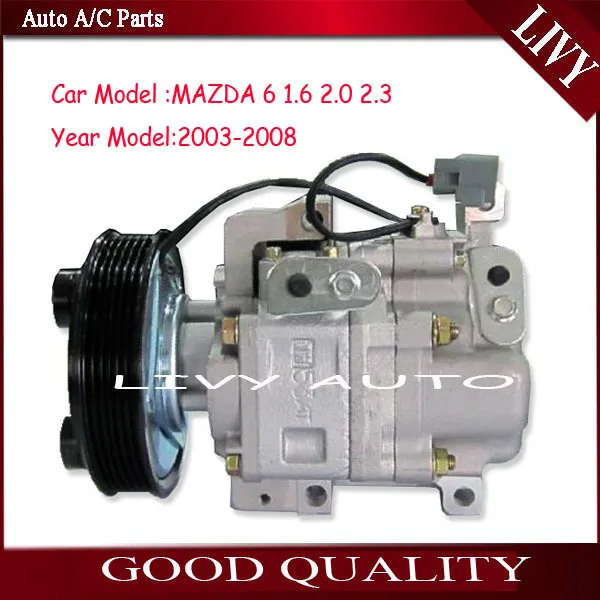 New Car air conditioner compressor for MAZDA 6 2.0L 2.3L 2003 2008 GJ6A